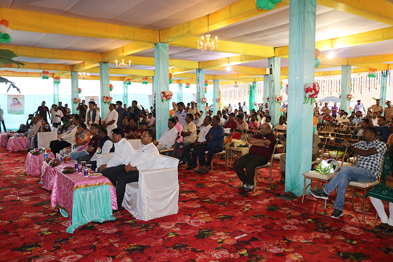 The 4000 Tons per Hour and 8MTPA capacity Coal handling plant at Manoharpur Coal Mines was inaugurated by Hon. Minister Shri Pratap Keshari Deb on 15th August The 4000 Tons per Hour and 8MTPA capacity Coal handling plant at Manoharpur Coal Mines was inaugurated by Hon. Minister Shri Pratap Keshari Deb on 15th August