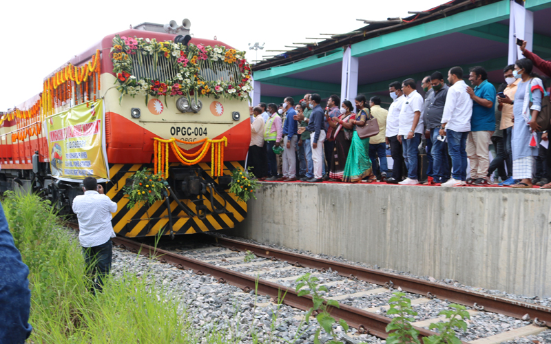 INAGURATION OF OCPL-OPGC MGR CORRIDOR BY HOMOURABLE MINISTER OF ENERGY CAPTAIN DIBYA SHANKAR MISHRA 0N 30 AUGUST 2021 INAGURATION OF OCPL-OPGC MGR CORRIDOR BY HOMOURABLE MINISTER OF ENERGY CAPTAIN DIBYA SHANKAR MISHRA 0N 30 AUGUST 2021