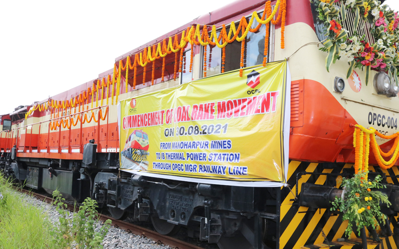 INAGURATION OF OCPL-OPGC MGR CORRIDOR BY HOMOURABLE MINISTER OF ENERGY CAPTAIN DIBYA SHANKAR MISHRA 0N 30 AUGUST 2021 INAGURATION OF OCPL-OPGC MGR CORRIDOR BY HOMOURABLE MINISTER OF ENERGY CAPTAIN DIBYA SHANKAR MISHRA 0N 30 AUGUST 2021