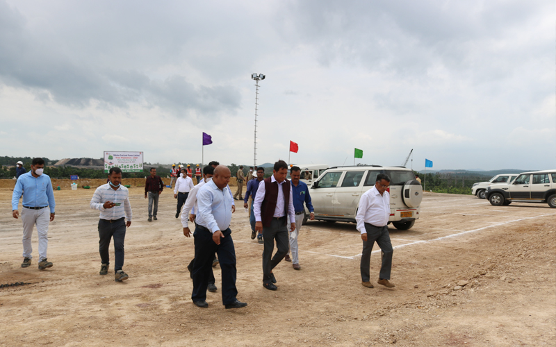 INAGURATION OF OCPL-OPGC MGR CORRIDOR BY HOMOURABLE MINISTER OF ENERGY CAPTAIN DIBYA SHANKAR MISHRA 0N 30 AUGUST 2021 INAGURATION OF OCPL-OPGC MGR CORRIDOR BY HOMOURABLE MINISTER OF ENERGY CAPTAIN DIBYA SHANKAR MISHRA 0N 30 AUGUST 2021