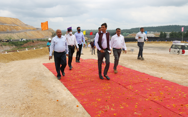INAGURATION OF OCPL-OPGC MGR CORRIDOR BY HOMOURABLE MINISTER OF ENERGY CAPTAIN DIBYA SHANKAR MISHRA 0N 30 AUGUST 2021 INAGURATION OF OCPL-OPGC MGR CORRIDOR BY HOMOURABLE MINISTER OF ENERGY CAPTAIN DIBYA SHANKAR MISHRA 0N 30 AUGUST 2021