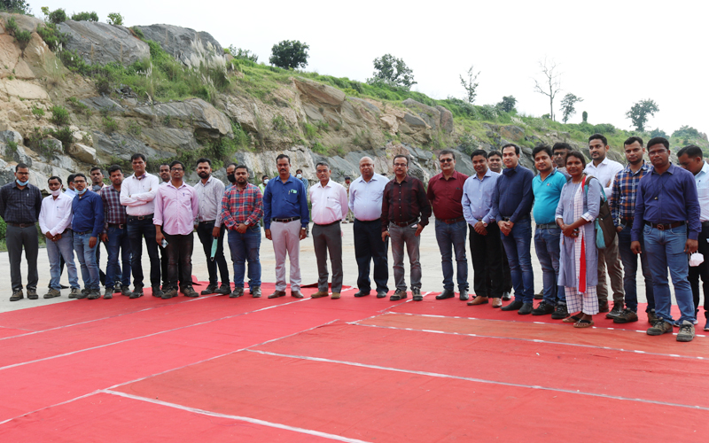 Inauguration of MGR from Manoharpur Coal Mines to OPGC Inauguration of MGR from Manoharpur Coal Mines to OPGC