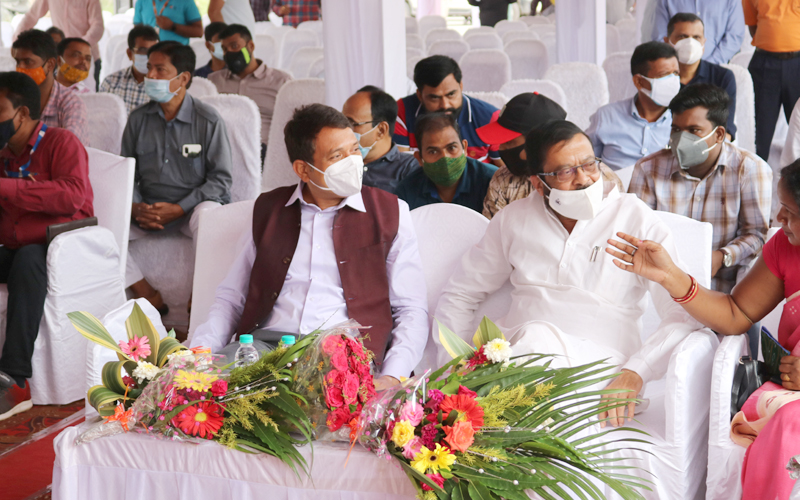 Inauguration of MGR from Manoharpur Coal Mines to OPGC Inauguration of MGR from Manoharpur Coal Mines to OPGC