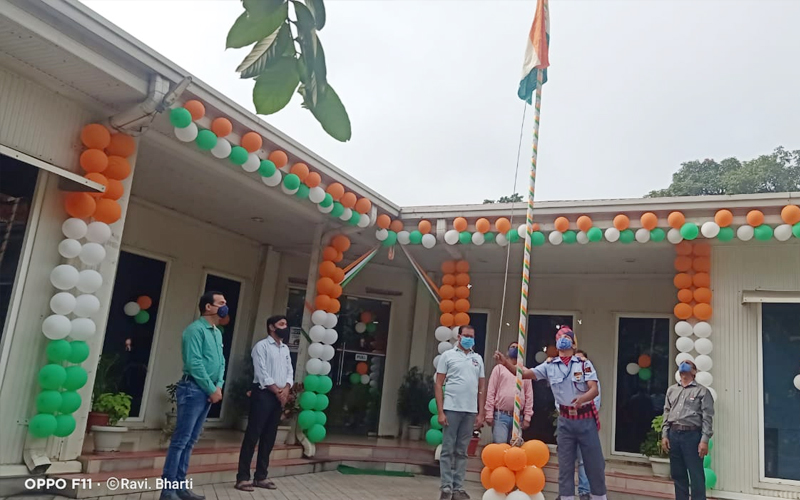 Independence day celebration at Hemgir office