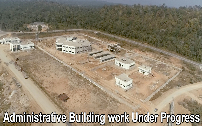 Administrative Building work Under Progress
