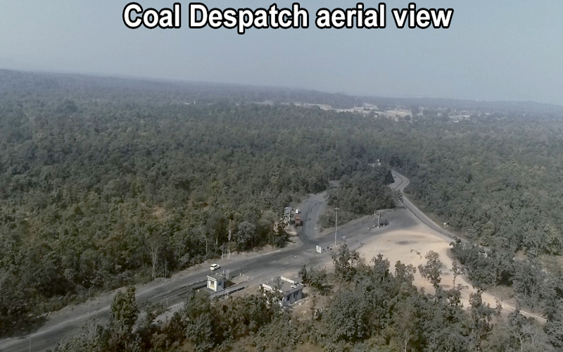 Coal Despatch aerial view