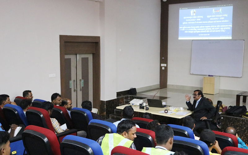 First Aid Training Programme. Which was held at OCPL, Samanwaya Bhawan from 23rd to 25th November 2023 #