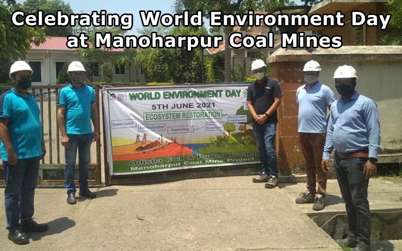 Celebrating World Environment Day at Manoharpur Coal Mines Celebrating World Environment Day at Manoharpur Coal Mines