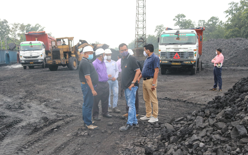 VISIT OF MD,OPGC AND CEO,OCPL TO MANOHARPUR COAL MINES ON 23 SEPTEMBER 2021