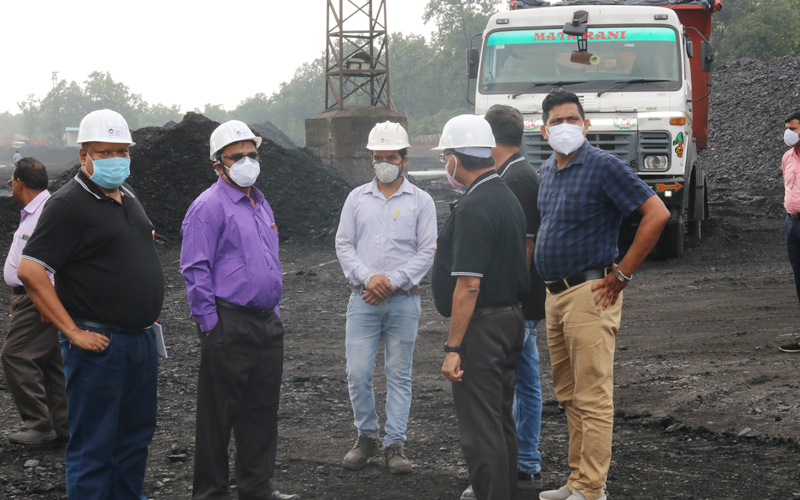 VISIT OF MD,OPGC AND CEO,OCPL TO MANOHARPUR COAL MINES ON 23 SEPTEMBER 2021 VISIT OF MD,OPGC AND CEO,OCPL TO MANOHARPUR COAL MINES ON 23 SEPTEMBER 2021