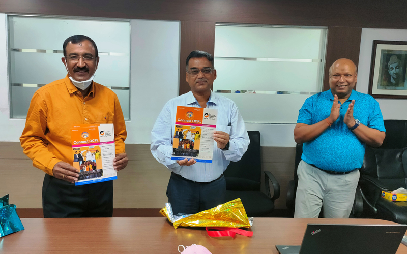 LAUNCHING CEREMONY OF THE FIRST ISSUE OF NEWSLETTER CONNECT OCPL LAUNCHING CEREMONY OF NEWSLETTER