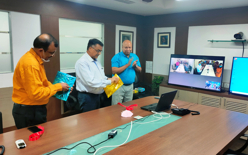 LAUNCHING CEREMONY OF THE FIRST ISSUE OF NEWSLETTER CONNECT OCPL LAUNCHING CEREMONY OF NEWSLETTER