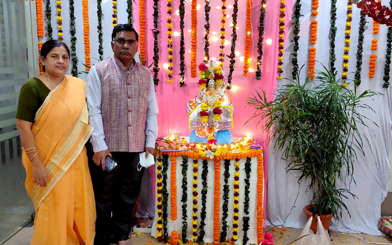 SARASWATI PUJA CELEBRATION OF CORPORATE OFFICE OCPL SARASWATI PUJA 2022