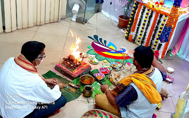SARASWATI PUJA CELEBRATION OF CORPORATE OFFICE OCPL SARASWATI PUJA 2022