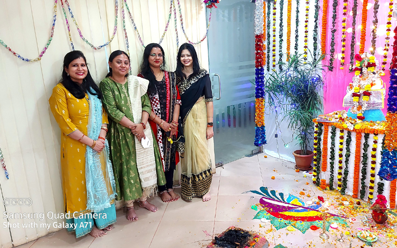SARASWATI PUJA CELEBRATION OF CORPORATE OFFICE OCPL SARASWATI PUJA 2022