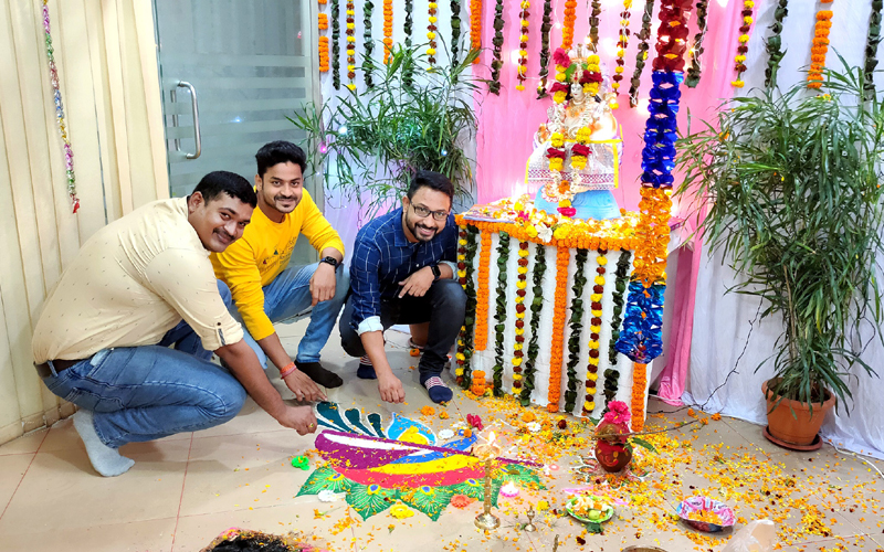 SARASWATI PUJA CELEBRATION OF CORPORATE OFFICE OCPL SARASWATI PUJA 2022