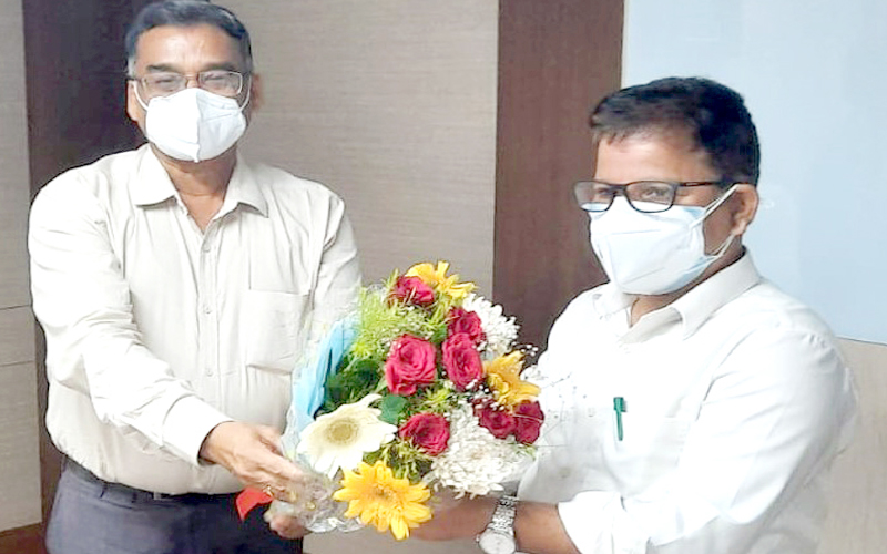 Principal Secretary, Energy & Chairman, OCPL, Shri Nikunja Dhal, IAS, visited OCPL Corporate Office Principal Secretary, Energy & Chairman, OCPL, Shri Nikunja Dhal, IAS, visited OCPL Corporate Office