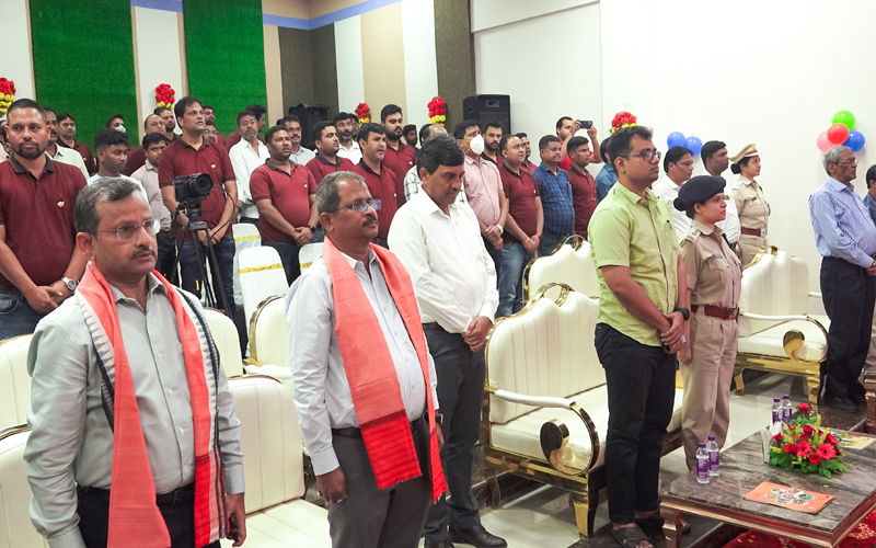 Samanwaya Bhawan the Administrative Office of our Manoharpur Coal Mines was inaugurated by Hon'ble Chief Secretary, Shri Suresh Chandra Mohapatra, Government of Odisha. Samanwaya Bhawan