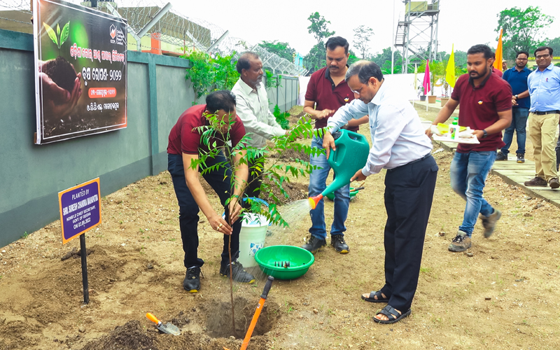 Samanwaya Bhawan the Administrative Office of our Manoharpur Coal Mines was inaugurated by Hon'ble Chief Secretary, Shri Suresh Chandra Mohapatra, Government of Odisha. Samanwaya Bhawan