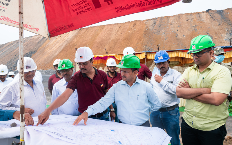 Samanwaya Bhawan the Administrative Office of our Manoharpur Coal Mines was inaugurated by Hon'ble Chief Secretary, Shri Suresh Chandra Mohapatra, Government of Odisha. Samanwaya Bhawan