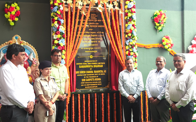 Samanwaya Bhawan the Administrative Office of our Manoharpur Coal Mines was inaugurated by Hon'ble Chief Secretary, Shri Suresh Chandra Mohapatra, Government of Odisha. Samanwaya Bhawan
