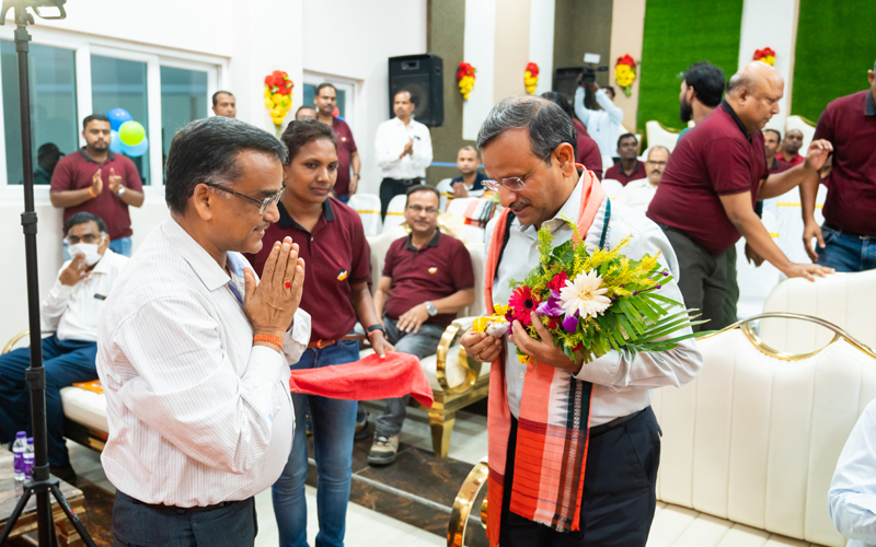 Samanwaya Bhawan the Administrative Office of our Manoharpur Coal Mines was inaugurated by Hon'ble Chief Secretary, Shri Suresh Chandra Mohapatra, Government of Odisha. Samanwaya Bhawan