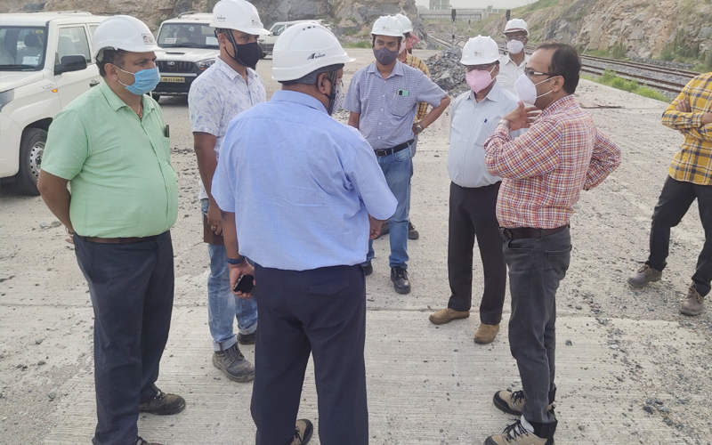 Visit of Mine Area Visit of Mines Area
