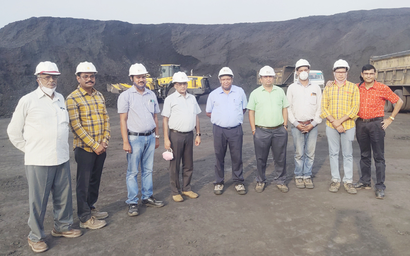 Visit of Mine Area Visit of Mines Area