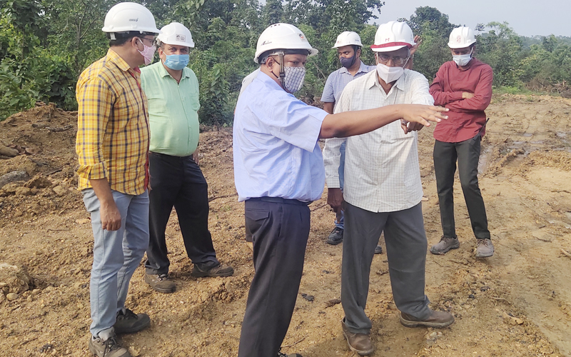 Visit of Mine Area Visit of Mines Area