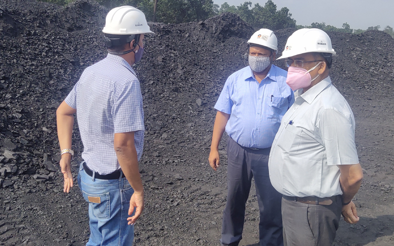 Visit of Mine Area Visit of Mines Area