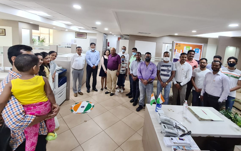 75th Independence day celebration at Corporate office, Bhubaneswar 75th Independence day celebration at Corporate office, Bhubaneswar