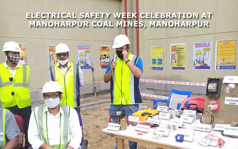 ELECTRICAL SAFETY WEEK CELEBRATION AT MANOHARPUR COAL MINES, MANOHARPUR ELECTRICAL_SAFETY_WEEK2