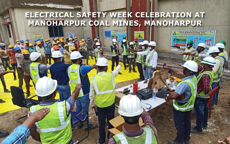 ELECTRICAL SAFETY WEEK CELEBRATION AT MANOHARPUR COAL MINES, MANOHARPUR ELECTRICAL_SAFETY_WEEK3