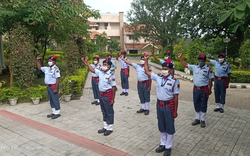 Independence day celebration at Hemgir office Independence day celebration at Hemgir office