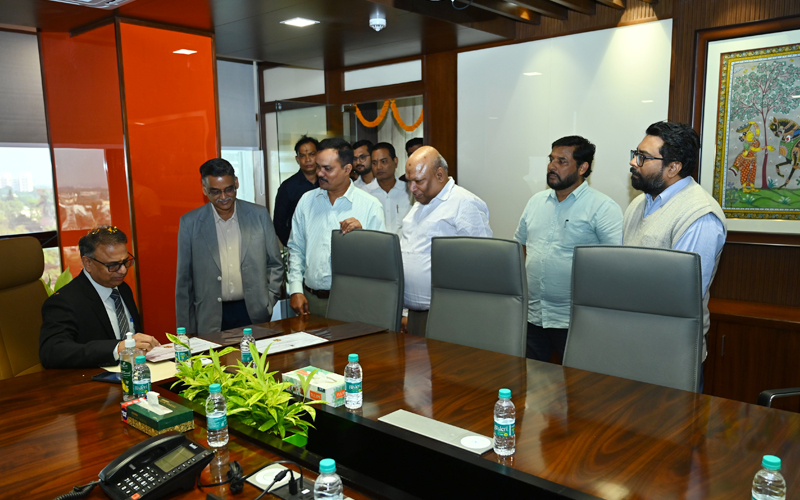 New Corporate office of OCPL at 4th Floor of Fortune Towers has been inaugurated on 21st December, 2023 by Shri Vishal Kumar Dev, IAS, Principal Secretary & Chairman, OCPL. #