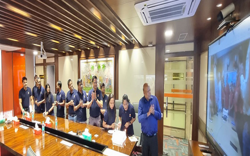OCPL Turns 10 - Celebrating with a Special Cake Cutting Ceremony at Corporate office #
